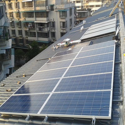 民用屋顶并网发电系统
